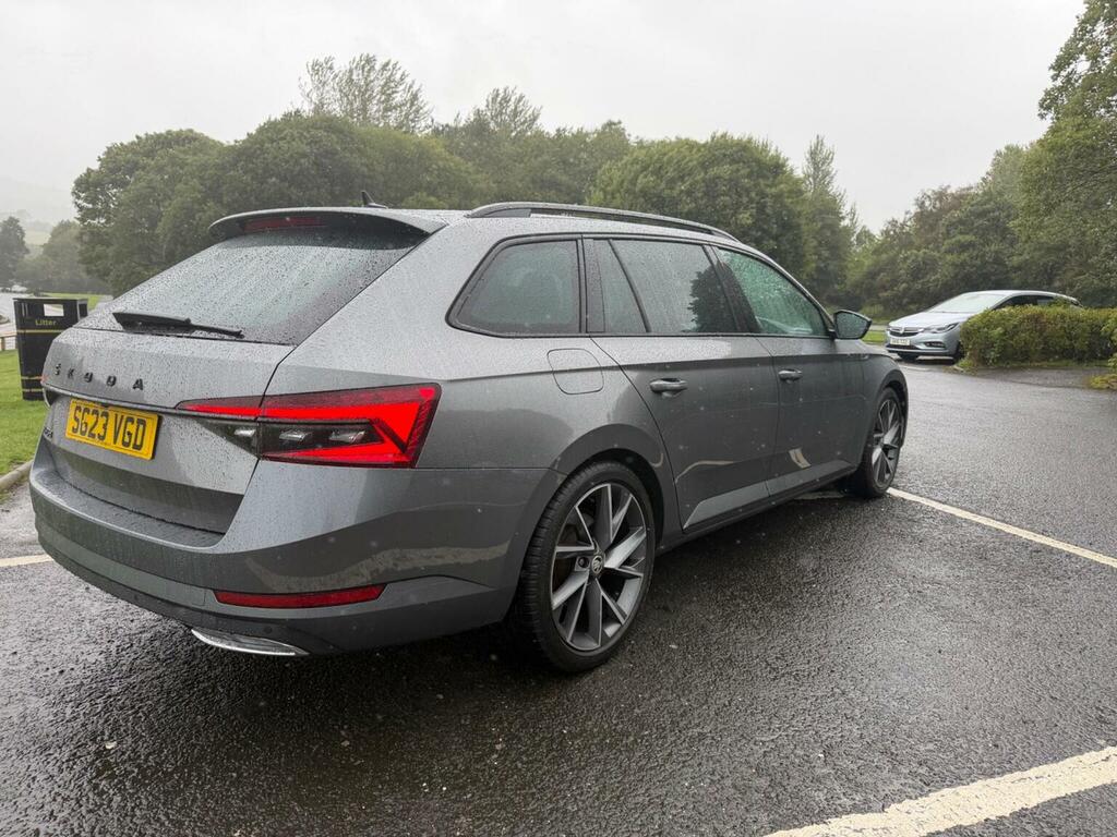 Skoda Superb 2.0 Tdi Sportline Plus Dsg Euro 6 Ss Grey #6
