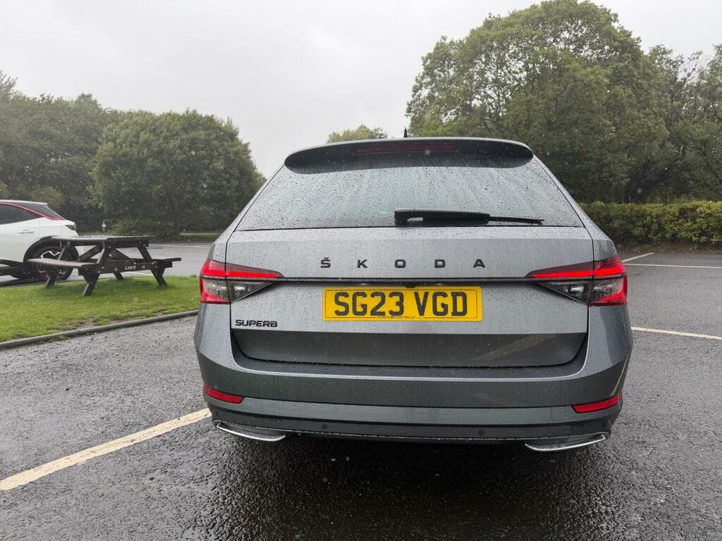 Skoda Superb 2.0 Tdi Sportline Plus Dsg Euro 6 Ss Grey #5