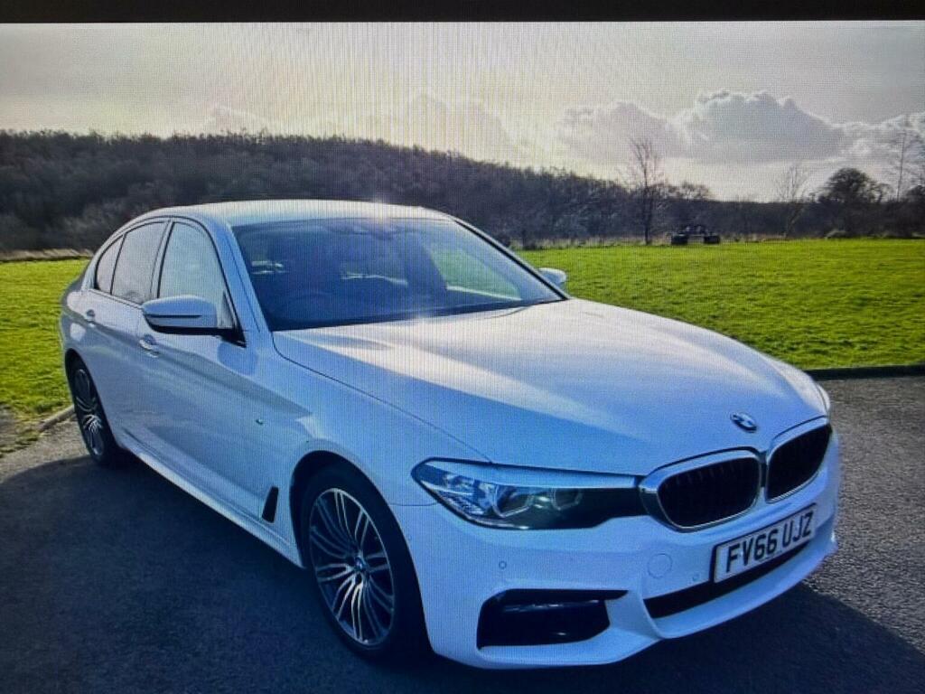 BMW 5 Series 2.0 520D M Sport Xdrive Euro 6 Ss White