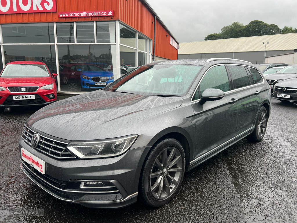 Volkswagen Passat 2.0 Tdi Scr 190 R-line Grey #5