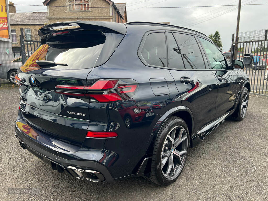 BMW X5 Xdrive40d Mht M Sport Black #6