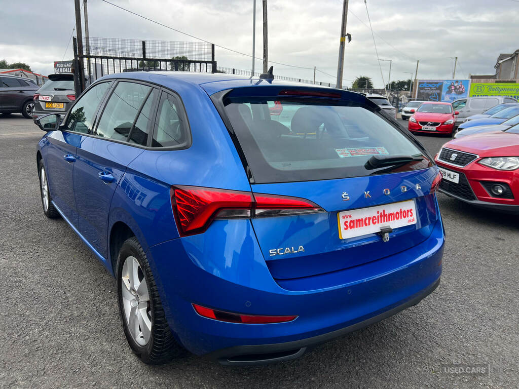 Skoda Scala 1.6 Tdi Se Dsg Blue #4