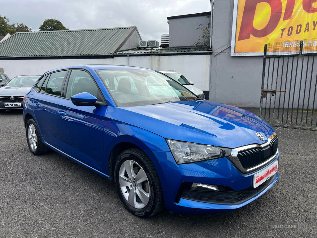 Skoda Scala 1.6 Tdi Se Dsg Blue