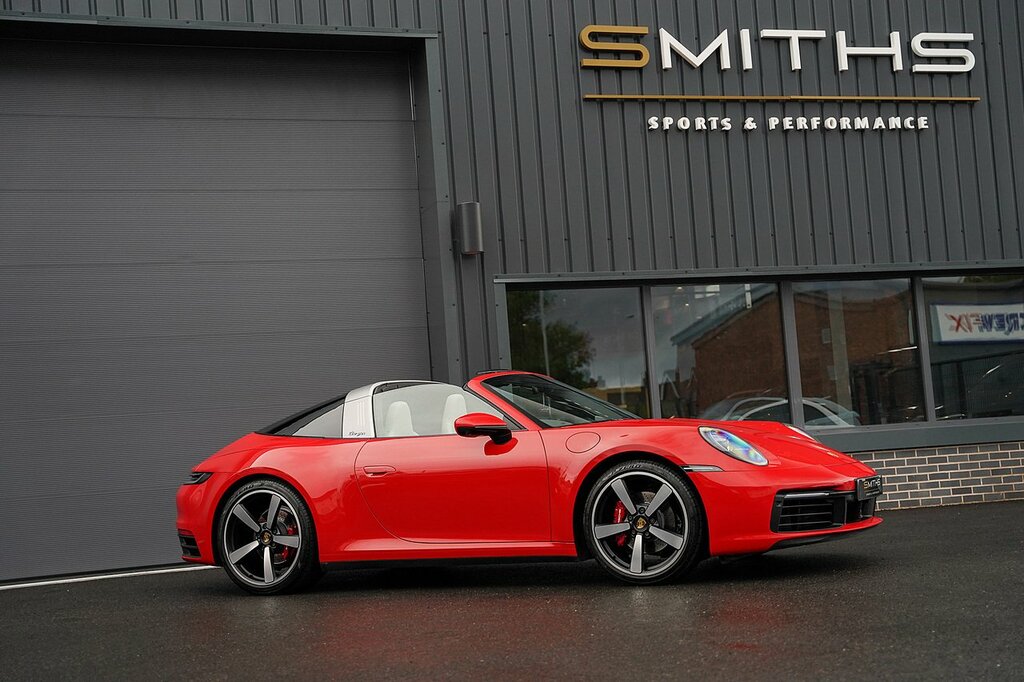 Porsche 911 T 992 4 Red #5