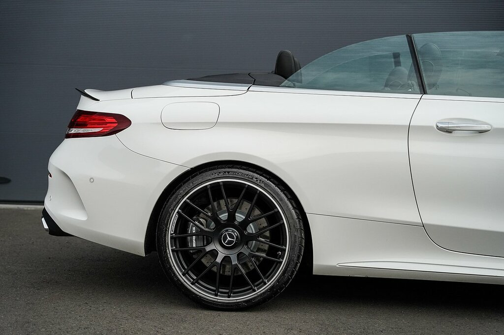 Mercedes-Benz C Class C63 V8 Biturbo Amg White #6