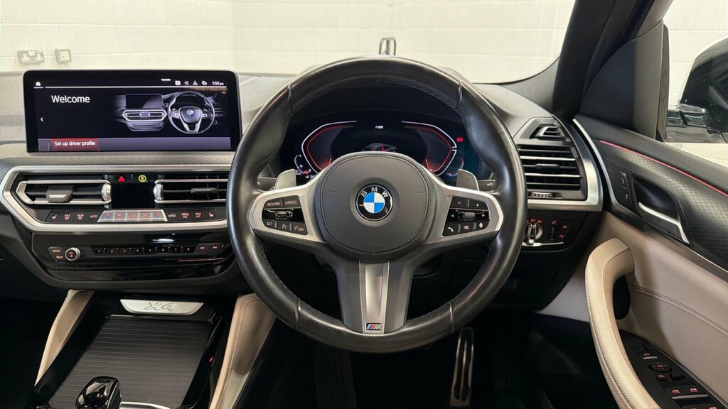 BMW X4 X4 Xdrive20d M Sport White #5