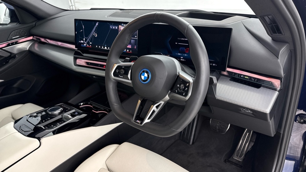 BMW i5 I5 M60 Saloon Blue #11