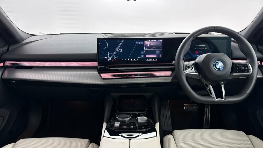 BMW i5 I5 M60 Saloon Blue #8