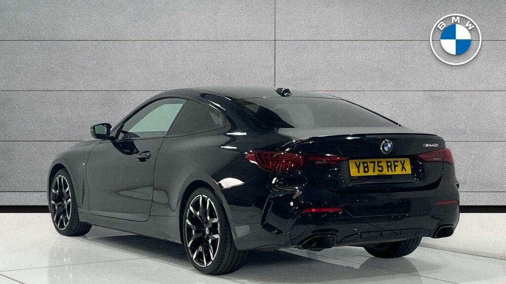 BMW 4 Series Gran Coupe M440i Xdrive Coupe Black #3