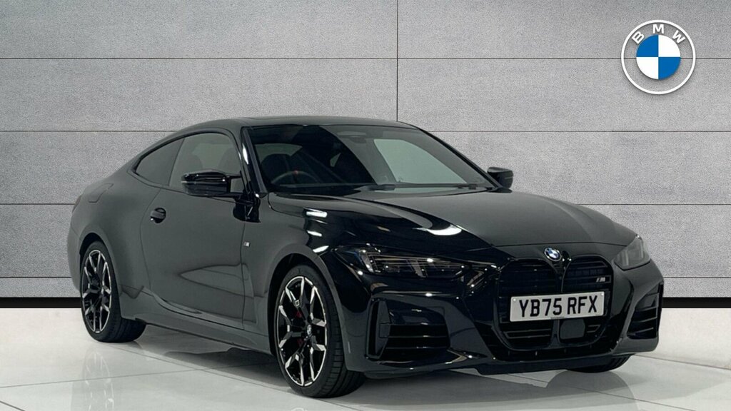 BMW 4 Series Gran Coupe M440i Xdrive Coupe Black #2