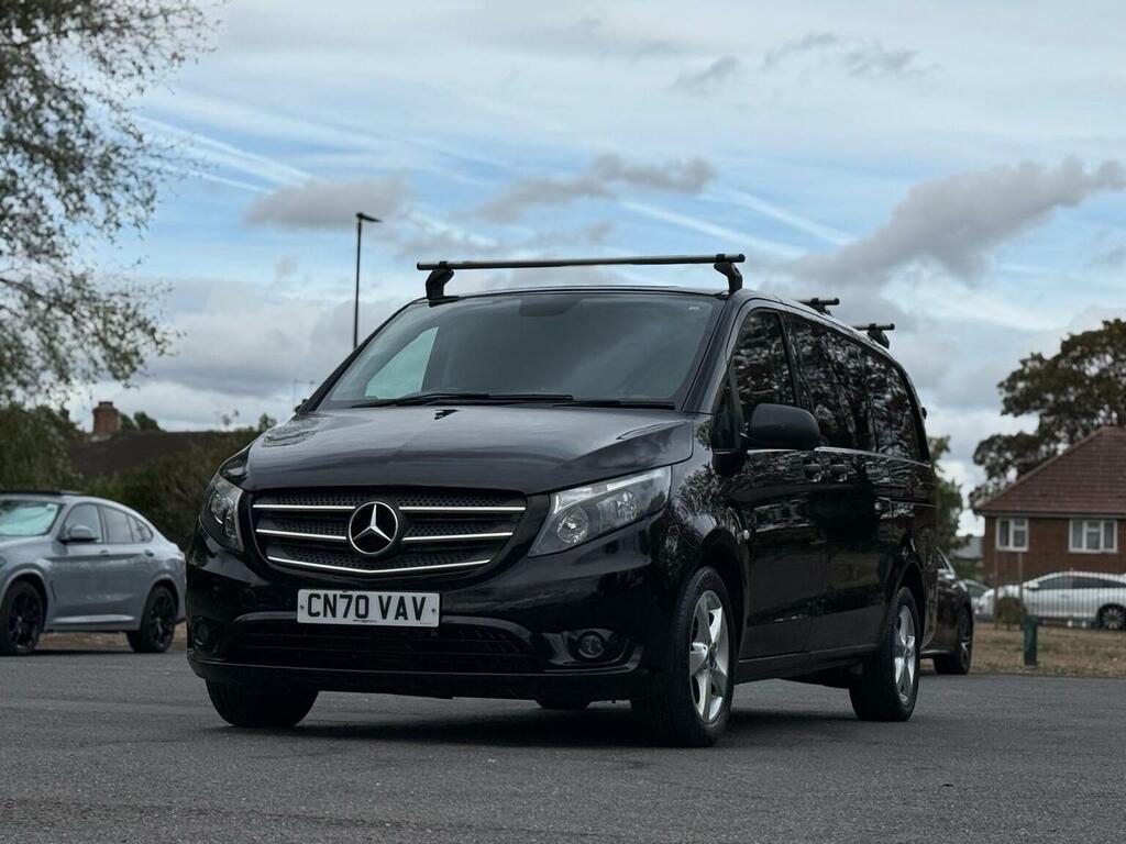 Mercedes-Benz Vito 2.1 119 Cdi Premium G-tronic Rwd L2 Euro 6 Ss Black #4
