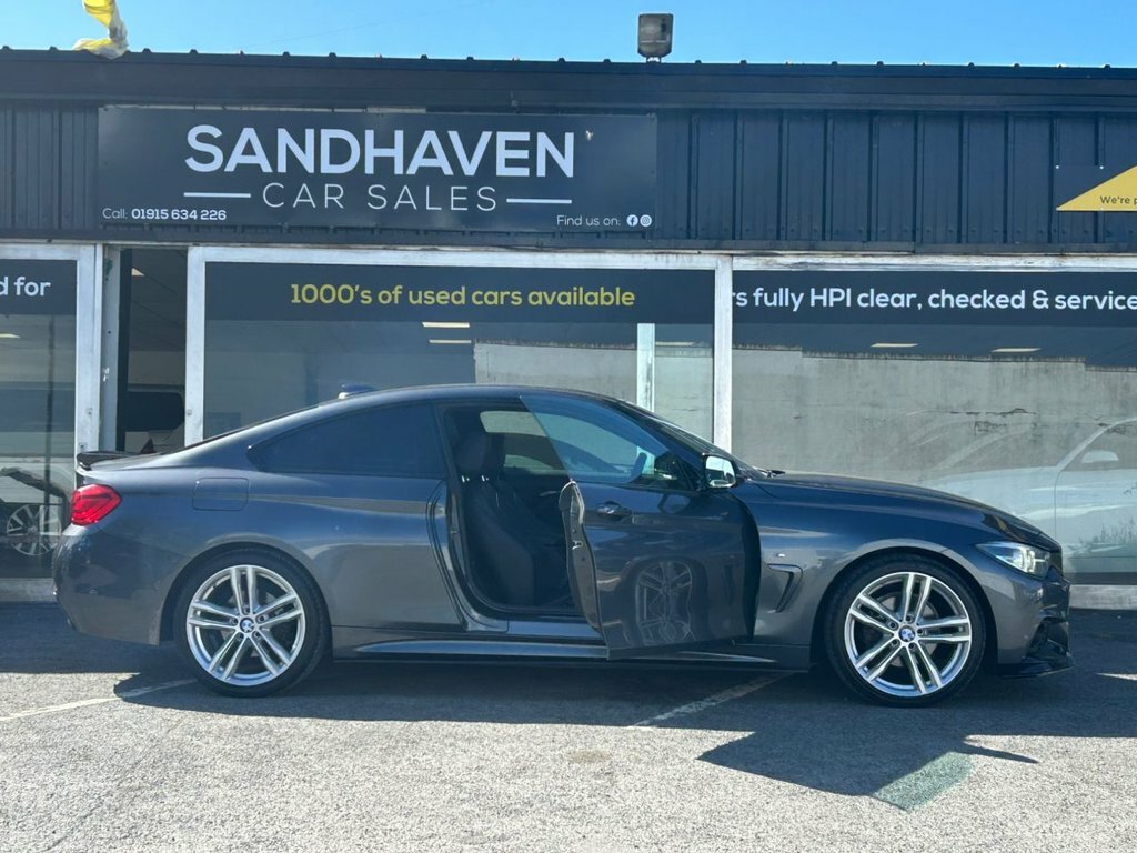 BMW 4 Series Gran Coupe 2L M Sport Grey #4