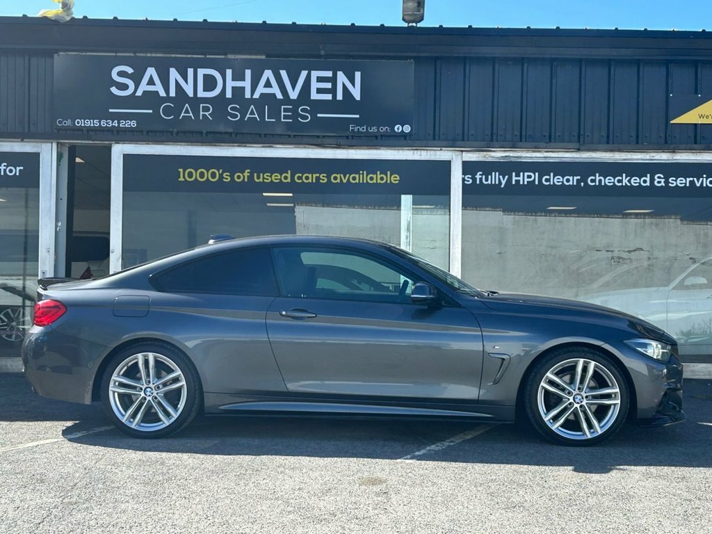 BMW 4 Series Gran Coupe 2L M Sport Grey #3
