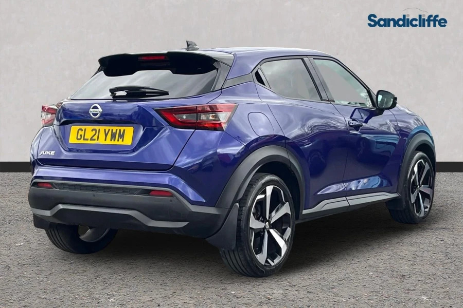Nissan Juke Juke 1.0 Dig-t 114 Tekna Dct Hatchback GL21YWN Blue #4