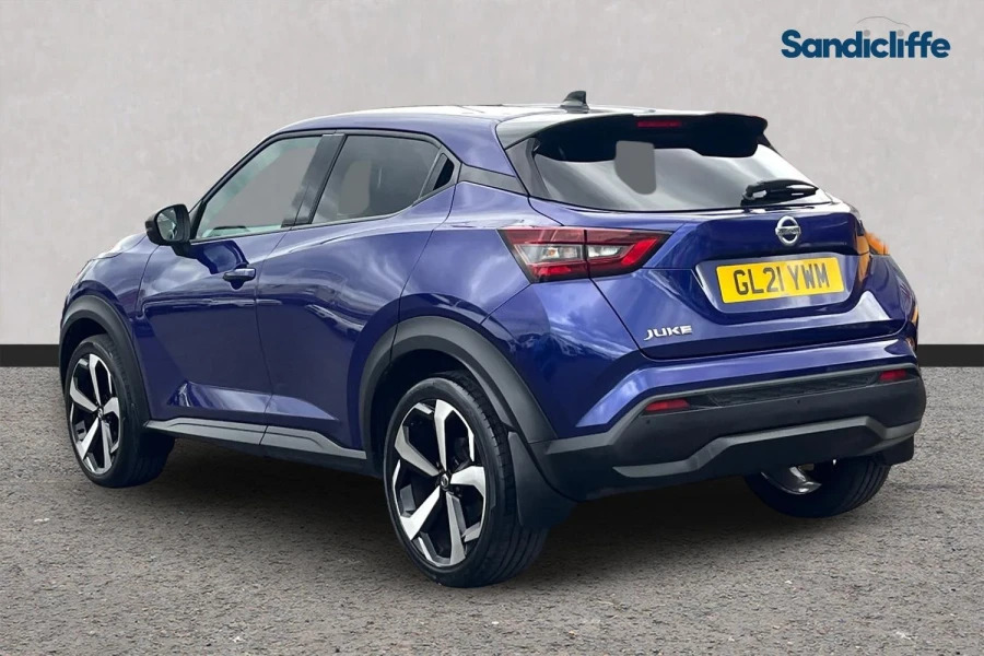 Nissan Juke Juke 1.0 Dig-t 114 Tekna Dct Hatchback GL21YWN Blue #6