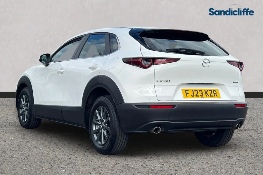Mazda CX-30 Cx-30 2.0 E-skyactiv G Mhev Se-l Lux Hatchback FJ23KZR White #6