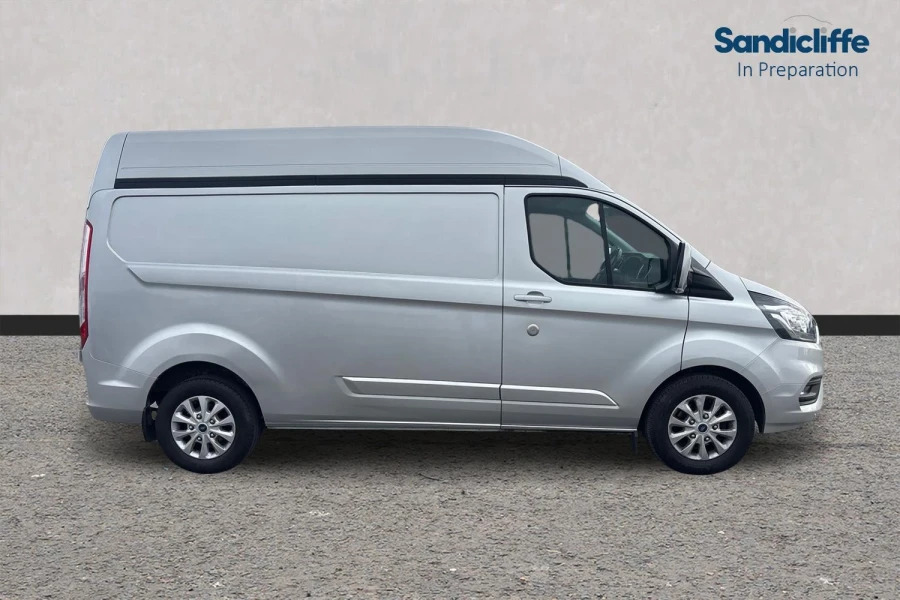 Ford Transit Custom Transit Custom 2.0 Tdci 170Ps High Roof Limited Va WP73CJV Silver #2