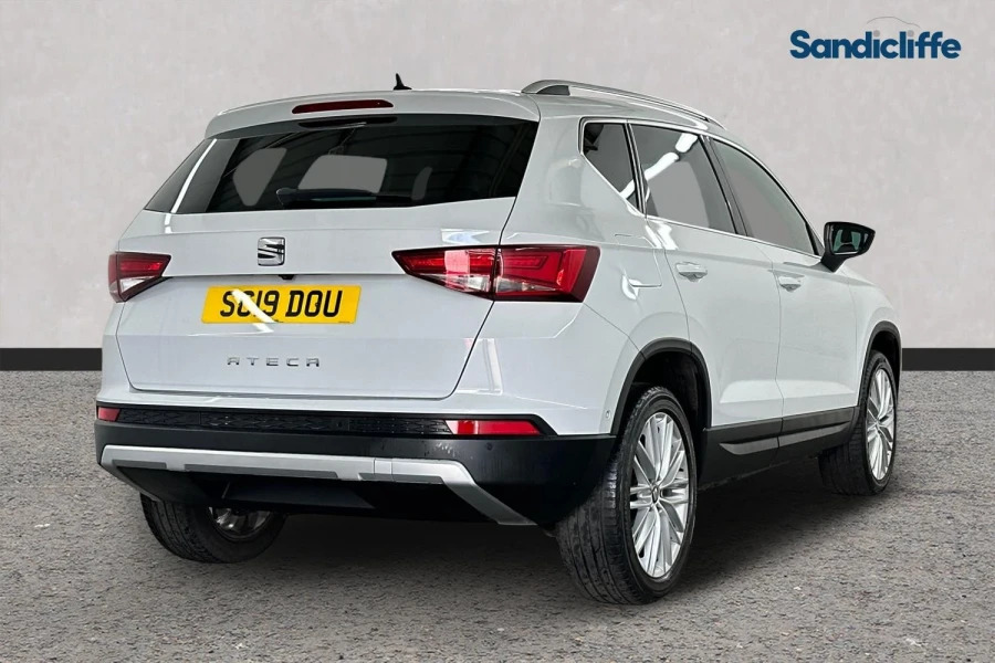 Seat Ateca Ateca 1.6 Tdi Xcellence Ez Dsg Estate SC19DOU White #4