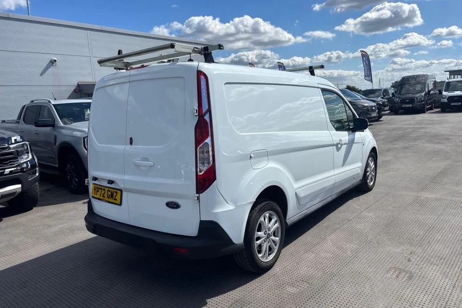 Ford Transit Connect Transit Connect Limited Van Lwb 250 L2 1.5L Ecoblu YP72GMZ White #6
