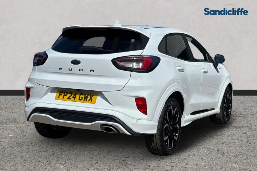 Ford Puma Puma 1.0 L Ecoboost Hybrid Mhev St-line X 7S White #4