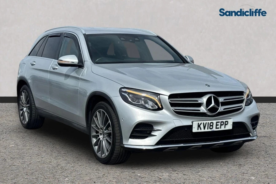 Mercedes-Benz GLC Class Glc Glc 250D 4Matic Amg Line 9G-tronic Estate Silver