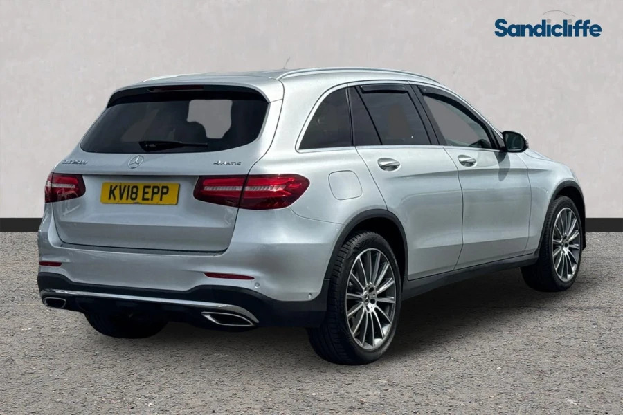 Mercedes-Benz GLC Class Glc Glc 250D 4Matic Amg Line 9G-tronic Estate Silver #4