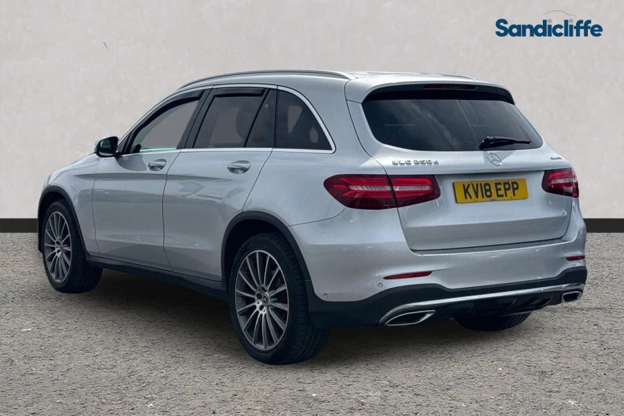 Mercedes-Benz GLC Class Glc Glc 250D 4Matic Amg Line 9G-tronic Estate Silver #6