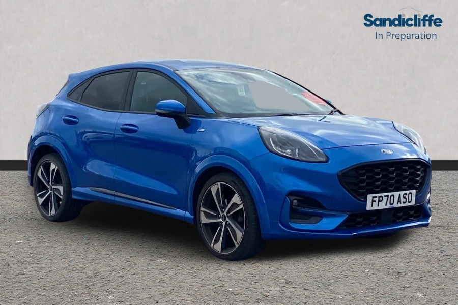 Ford Puma Puma 1.0 L Ecoboost Hybrid Mhev St-line X 6S Blue