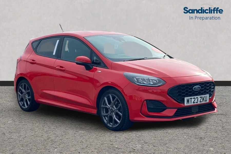 Ford Fiesta Fiesta St-line 1.0L Ecoboost 100Ps Fwd 6-Sp Red
