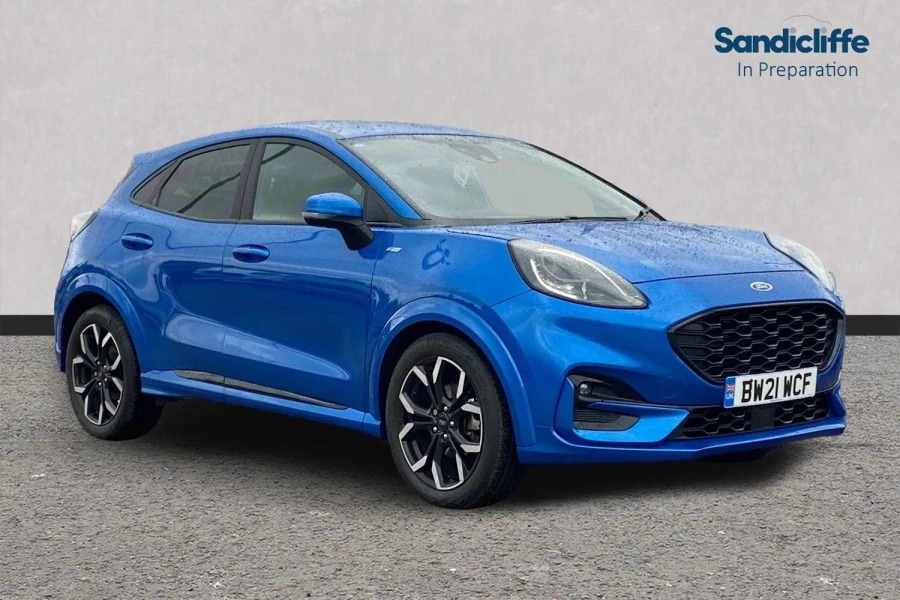 Ford Puma Puma 1.0 L Ecoboost Hybrid Mhev St-line X 6S Blue