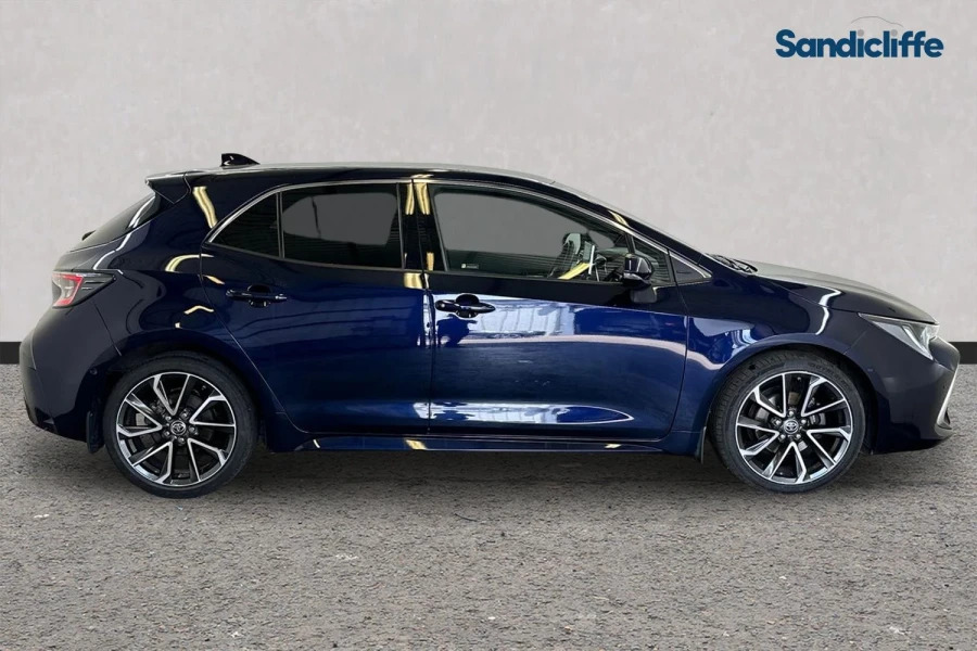 Toyota Corolla Corolla 1.8 Vvt-i Hybrid Excel Cvt Hatchback Blue #3