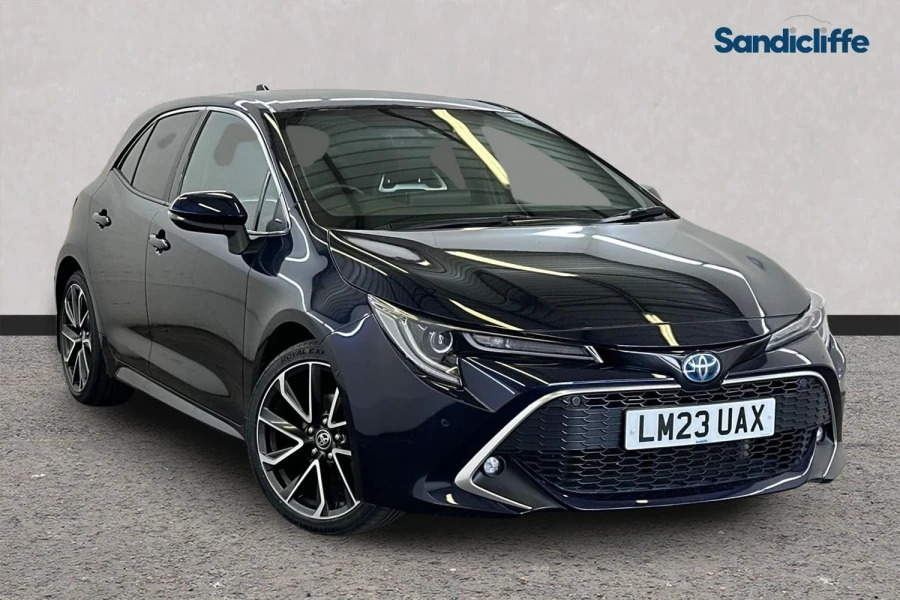 Toyota Corolla Corolla 1.8 Vvt-i Hybrid Excel Cvt Hatchback Blue
