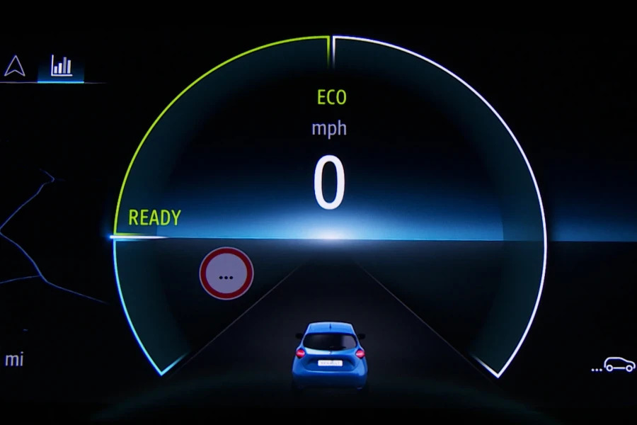 Renault Zoe Zoe 80Kw I Iconic R110 50Kwh Hatchback Blue #6