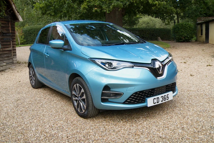 Renault Zoe Zoe 80Kw I Iconic R110 50Kwh Hatchback Blue #2