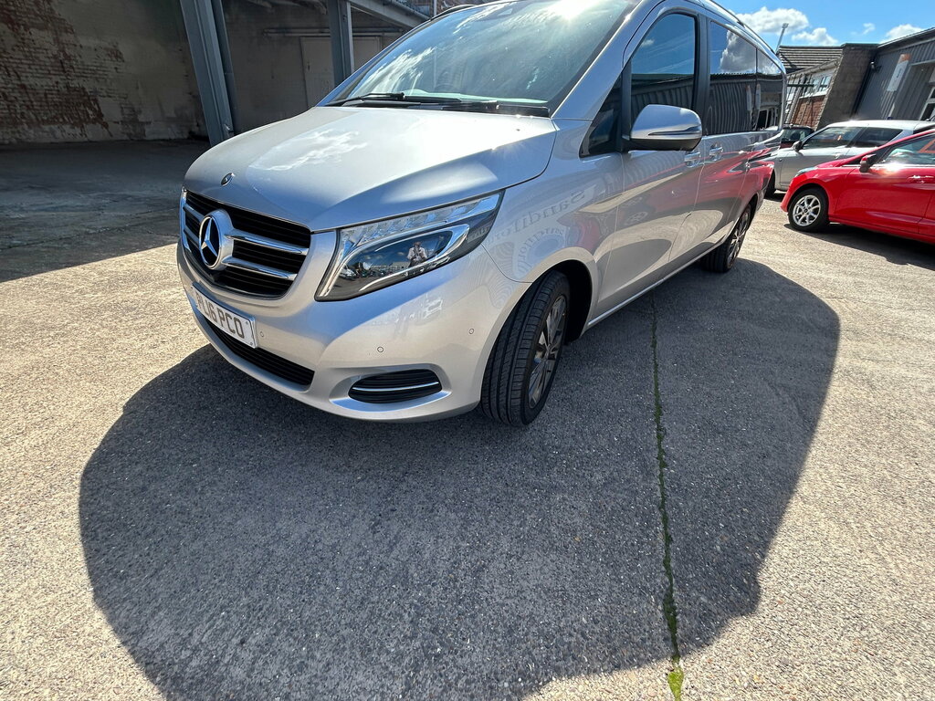 Mercedes-Benz V Class 2.2 V250d Bluetec Sport Mpv G-tronic E Silver #4