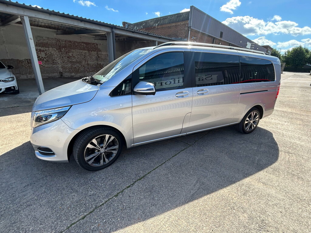 Mercedes-Benz V Class 2.2 V250d Bluetec Sport Mpv G-tronic E Silver #5