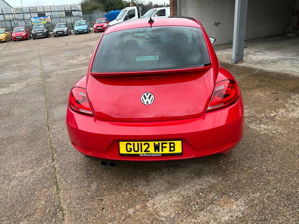 Volkswagen Beetle Hatchback Red #15