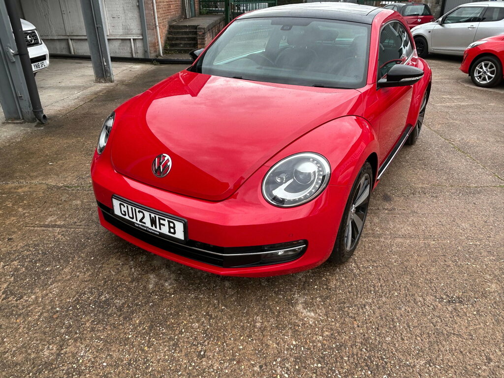 Volkswagen Beetle Hatchback Red #13