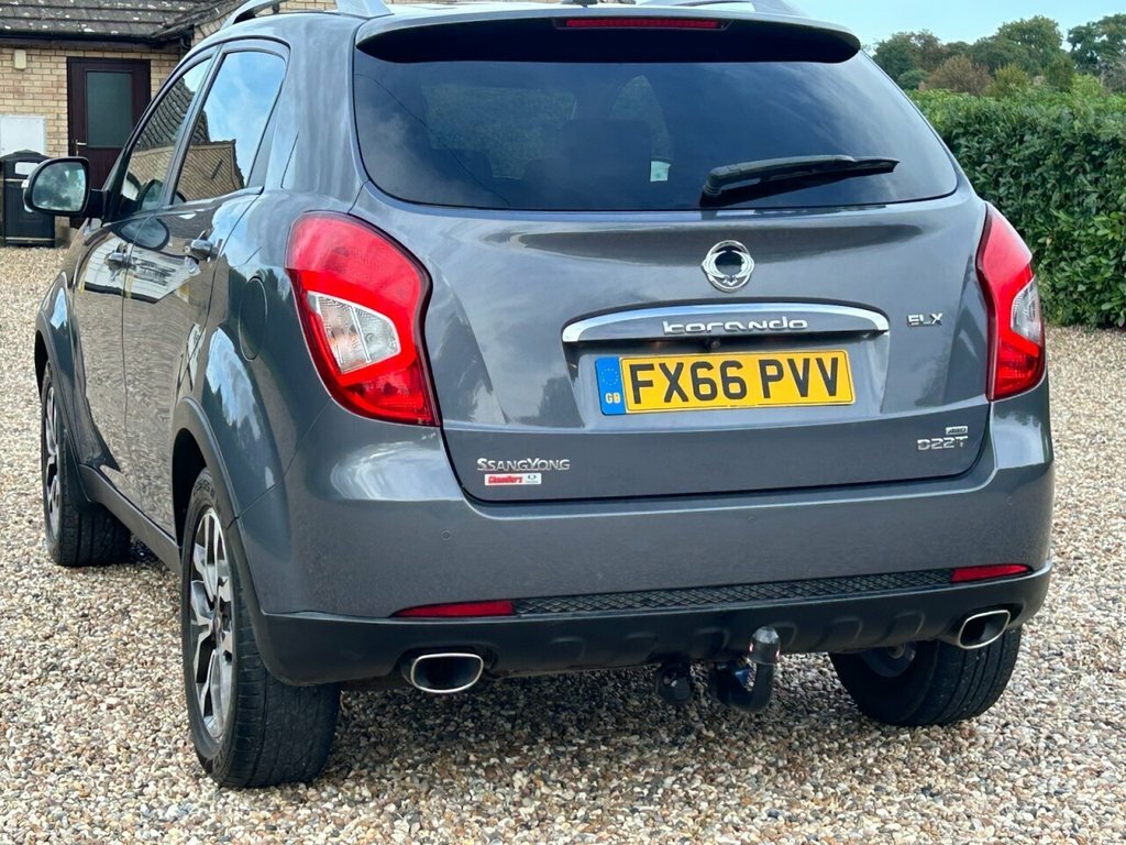 SsangYong Korando Elx White #49
