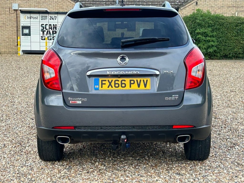 SsangYong Korando Elx White #48