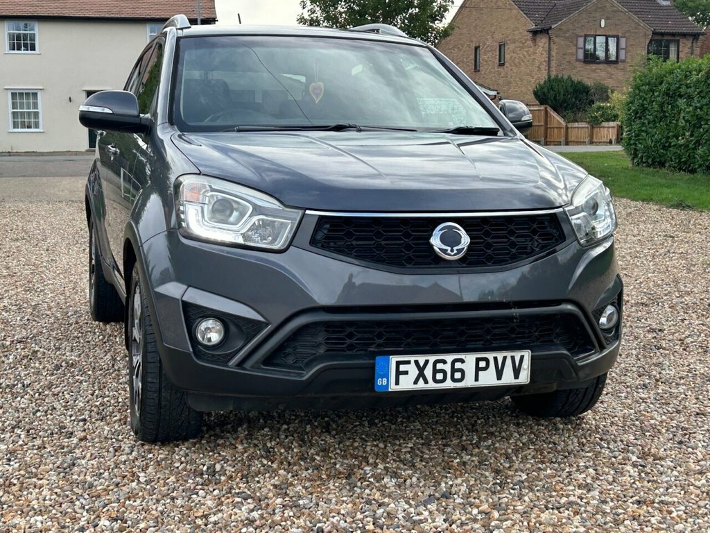 SsangYong Korando Elx White #59