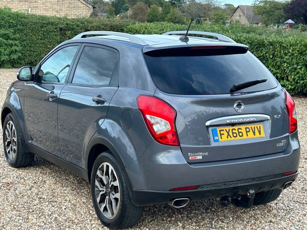 SsangYong Korando Elx White #53