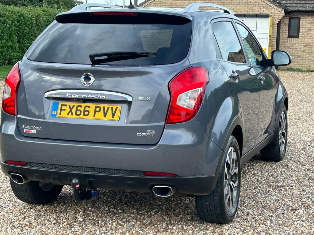 SsangYong Korando Elx White #50