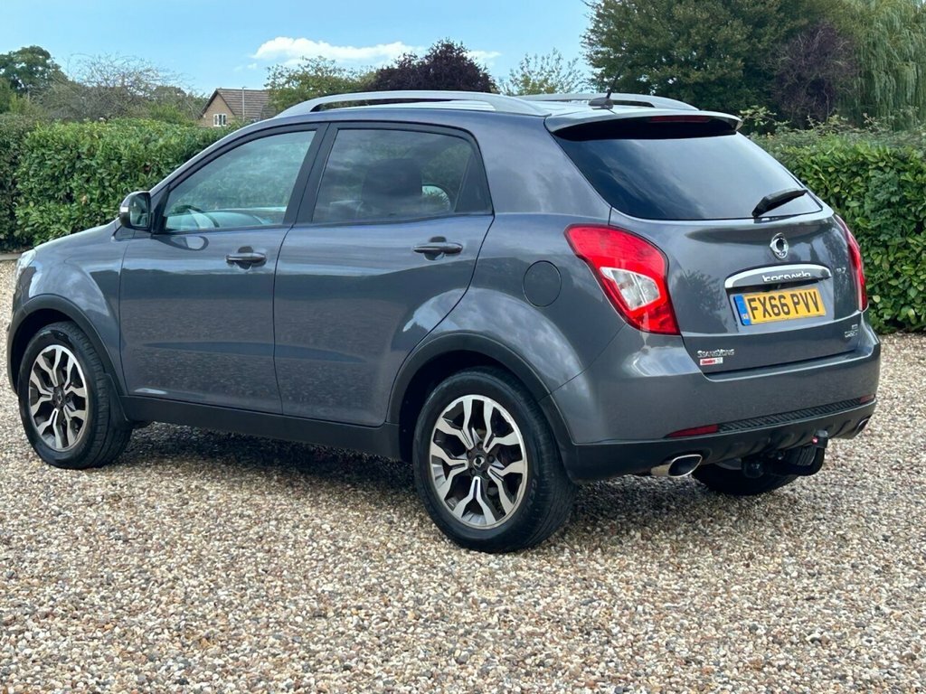 SsangYong Korando Elx White #58