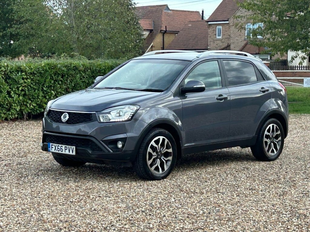 SsangYong Korando Elx White #55