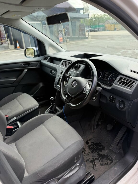 Volkswagen Caddy Van 2.0 Tdi 102Ps C20 Startline Bmt, Business Pack White #8