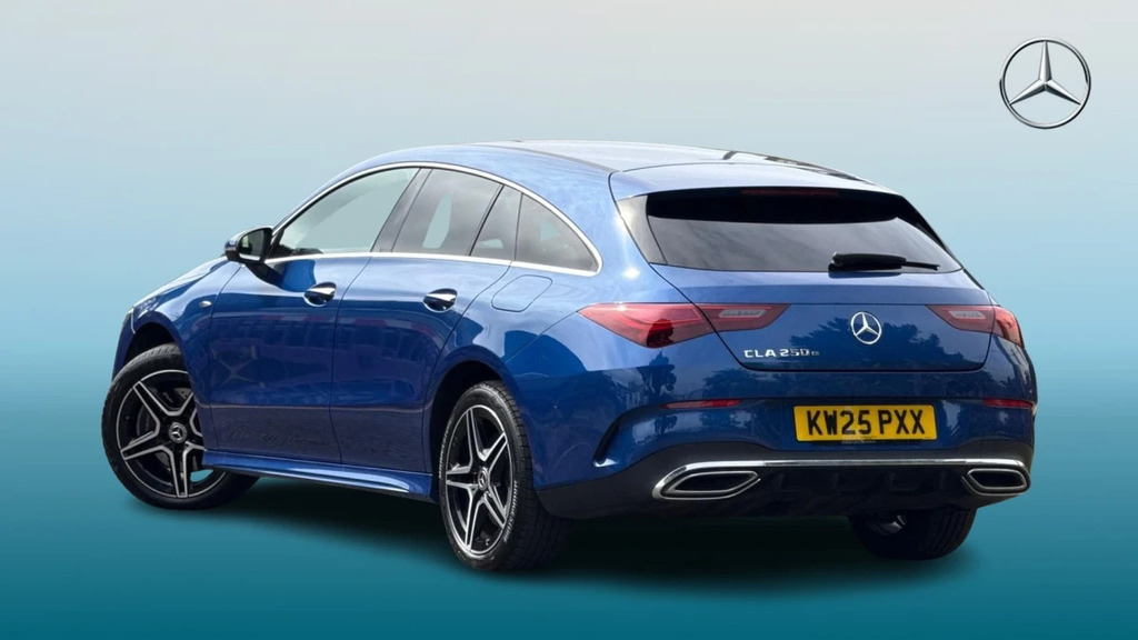 Mercedes-Benz CLA Class Cla 250 Amg Line Executiv KW25PXX Blue #2