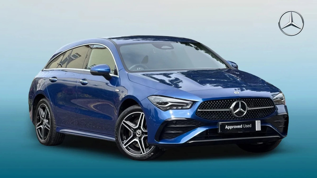 Mercedes-Benz CLA Class Cla 250 Amg Line Executiv KW25PXX Blue