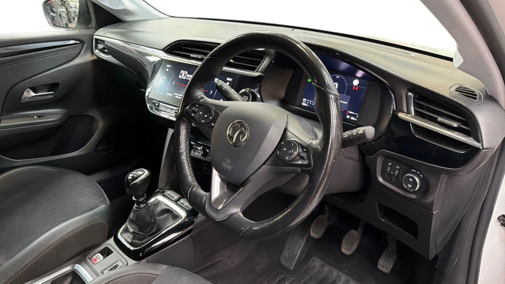Vauxhall Corsa Corsa Elite Nav Premium T DN70OCU White #3