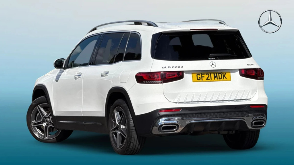 Mercedes-Benz GLB Class Glb 220 Amg Line Prem D 4 White #2